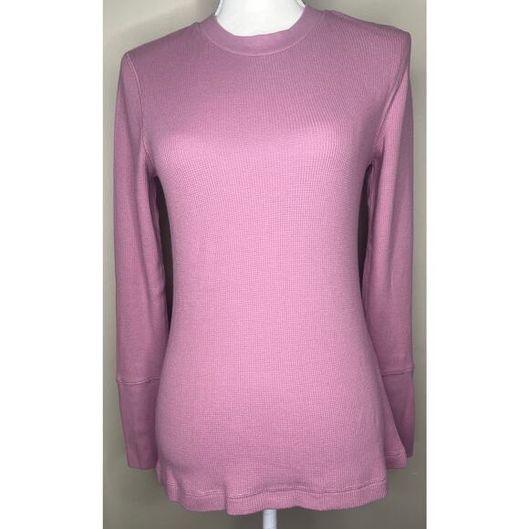 Sundance women's catalog crewneck pink sweater long sleeve cotton blend Small - Picture 1 of 8